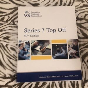 FINRA series 7 study book brand new unused